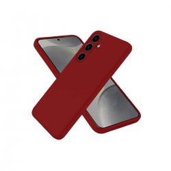 Samsung Galaxy S25 Kılıf Nano İçi Kadife Silikon - Kırmızı Samsung Galaxy S25 Kılıf Nano İçi Kadife Silikon - Kırmızı