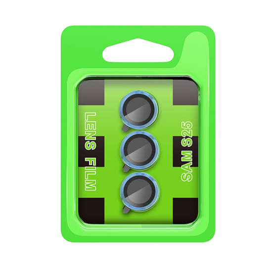 Samsung Galaxy S25 Plus Raze Metal Kamera Lens - Mavi