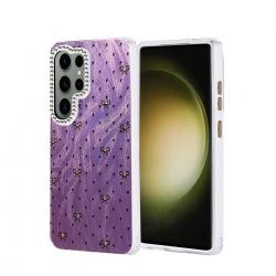 Samsung Galaxy S25 Ultra Kılıf Blade Aynalı Desenli Kapak - Desen 2 Samsung Galaxy S25 Ultra Kılıf Blade Aynalı Desenli Kapak - Desen 2