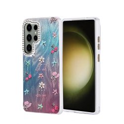 Samsung Galaxy S25 Ultra Kılıf Blade Aynalı Desenli Kapak - Desen 4 Samsung Galaxy S25 Ultra Kılıf Blade Aynalı Desenli Kapak - Desen 4