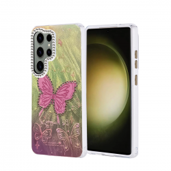 Samsung Galaxy S25 Ultra Kılıf Blade Aynalı Desenli Kapak - Desen 5 Samsung Galaxy S25 Ultra Kılıf Blade Aynalı Desenli Kapak - Desen 5