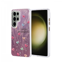 Samsung Galaxy S25 Ultra Kılıf Blade Aynalı Desenli Kapak - Desen 8 Samsung Galaxy S25 Ultra Kılıf Blade Aynalı Desenli Kapak - Desen 8