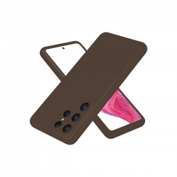 Samsung Galaxy S25 Ultra Kılıf First Silikon - Kahverengi Samsung Galaxy S25 Ultra Kılıf First Silikon - Kahverengi