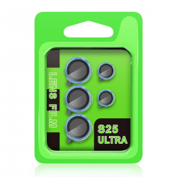 Samsung Galaxy S25 Ultra Raze Metal Kamera Lens - Mavi Samsung Galaxy S25 Ultra Raze Metal Kamera Lens - Mavi