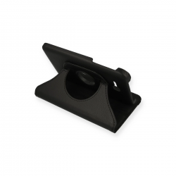 Samsung Galaxy T110 / T113 Tab 3 Lite 7 Kılıf 360 Tablet Deri Kılıf - Siyah Samsung Galaxy T110 / T113 Tab 3 Lite 7 Kılıf 360 Tablet Deri Kılıf - Siyah