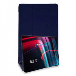 Samsung Galaxy T870 Tab S7 11 Kılıf Tablet Smart Kılıf - Lacivert Samsung Galaxy T870 Tab S7 11 Kılıf Tablet Smart Kılıf - Lacivert
