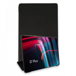 Samsung Galaxy T970 Tab S7 Plus 12.4 Kılıf Tablet Smart Kılıf - Siyah Samsung Galaxy T970 Tab S7 Plus 12.4 Kılıf Tablet Smart Kılıf - Siyah