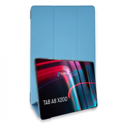 Samsung Galaxy X200 Tab A8 10.5 Kılıf Tablet Smart Kılıf - Mavi Samsung Galaxy X200 Tab A8 10.5 Kılıf Tablet Smart Kılıf - Mavi