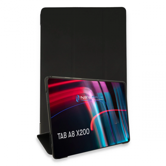 Samsung Galaxy X200 Tab A8 10.5 Kılıf Tablet Smart Kılıf - Siyah