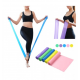 Sarı Pilates Lastiği Kolay Direnç Pilates 120 Cm*15 Cm*0.25 Mm