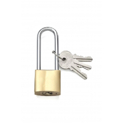 Sarı Uzun Asma Kilit 38 Mm