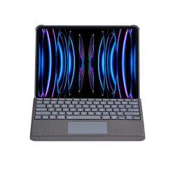 T5509d İpad Pro 12.9 (2022) Kılıf Palermo Ledli Klavyeli Standlı Tablet Kılıfı - Siyah T5509d İpad Pro 12.9 (2022) Kılıf Palermo Ledli Klavyeli Standlı Tablet Kılıfı - Siyah