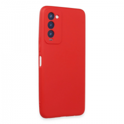Tecno Camon 18 Kılıf First Silikon - Kırmızı Tecno Camon 18 Kılıf First Silikon - Kırmızı