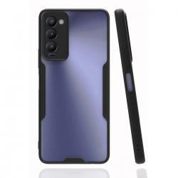 Tecno Camon 18 Kılıf Platin Silikon - Siyah Tecno Camon 18 Kılıf Platin Silikon - Siyah