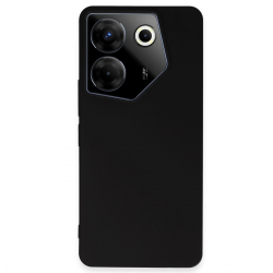 Tecno Camon 20 Pro 5g Kılıf First Silikon - Siyah