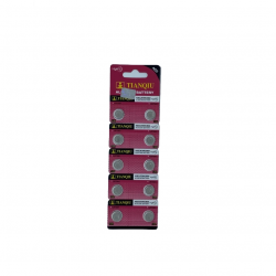 TıanQıu Ag5 Lr754/393 Alkalin 10lu Düğme Pil TıanQıu Ag5 Lr754/393 Alkalin 10lu Düğme Pil