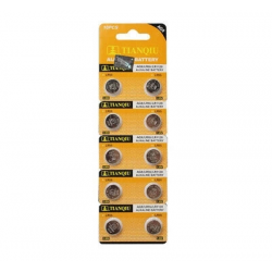TıanQıu Ag8 Lr1120/391 Alkalin 10lu Düğme Pil TıanQıu Ag8 Lr1120/391 Alkalin 10lu Düğme Pil