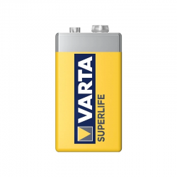 Varta Superlife Çinko 9 Volt Pil 12li Paket Varta Superlife Çinko 9 Volt Pil 12li Paket