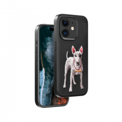 Venco İphone 11 Perma Desenli Kapak - Siyah Venco İphone 11 Perma Desenli Kapak - Siyah