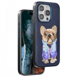 Venco İphone 15 Pro Max Cute Desenli Kapak - Lacivert Venco İphone 15 Pro Max Cute Desenli Kapak - Lacivert