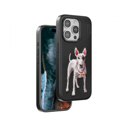 Venco İphone 15 Pro Max Perma Desenli Kapak - Siyah Venco İphone 15 Pro Max Perma Desenli Kapak - Siyah