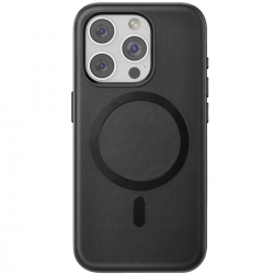 Venco İphone 15 Pro Max Puskas Magsafe Kapak - Siyah Venco İphone 15 Pro Max Puskas Magsafe Kapak - Siyah
