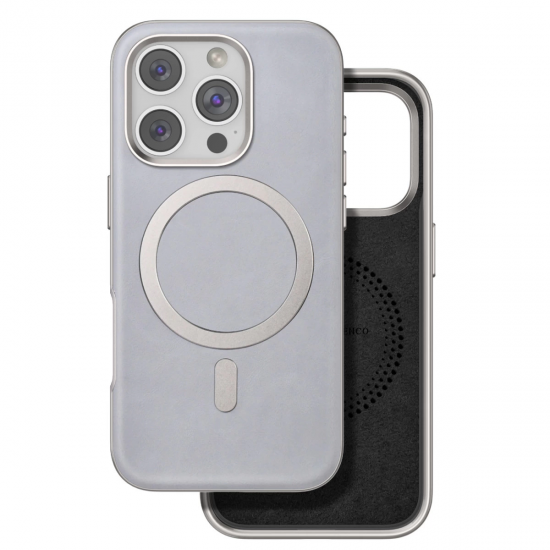 Venco İphone 16 Pro Puskas Magsafe Kapak - Titan Gri
