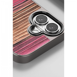 Venco İphone 16 Pro Wave Kapak - Pembe Venco İphone 16 Pro Wave Kapak - Pembe