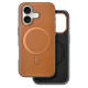 Venco İphone 16 Puskas Magsafe Kapak - Açık Kahve