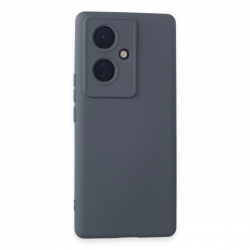 Vivo V29 Lite Kılıf Nano İçi Kadife Silikon - Gri Vivo V29 Lite Kılıf Nano İçi Kadife Silikon - Gri