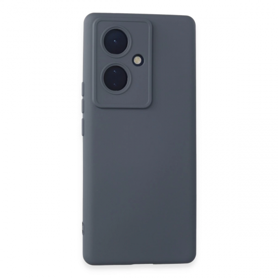 Vivo V29 Lite Kılıf Nano İçi Kadife Silikon - Gri