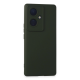 Vivo V29 Lite Kılıf Nano İçi Kadife Silikon - Koyu Yeşil