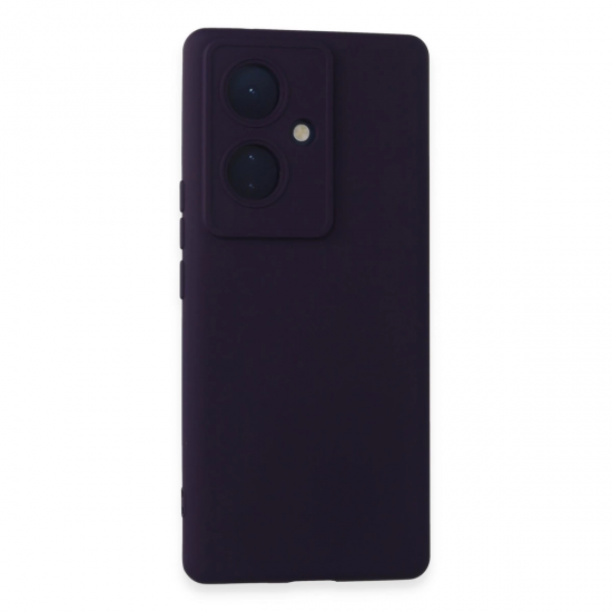 Vivo V29 Lite Kılıf Nano İçi Kadife Silikon - Mor