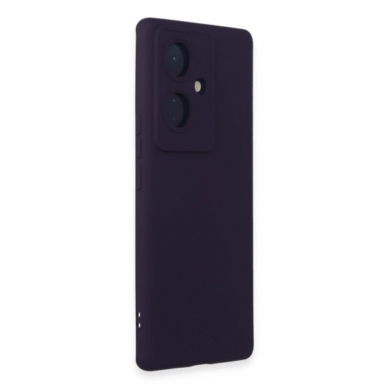 Vivo V29 Lite Kılıf Nano İçi Kadife Silikon - Mor