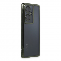 Vivo V29 Lite Kılıf Razer Lensli Silikon - Yeşil Vivo V29 Lite Kılıf Razer Lensli Silikon - Yeşil