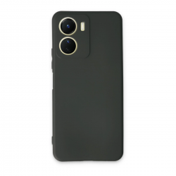 Vivo Y16 Kılıf First Silikon - Koyu Yeşil Vivo Y16 Kılıf First Silikon - Koyu Yeşil