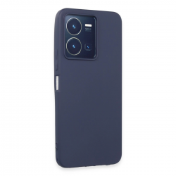 Vivo Y35 Kılıf First Silikon - Lacivert Vivo Y35 Kılıf First Silikon - Lacivert