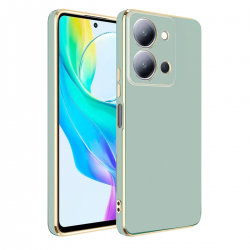 Vivo Y36 Kılıf Volet Silikon - Açık Yeşil Vivo Y36 Kılıf Volet Silikon - Açık Yeşil