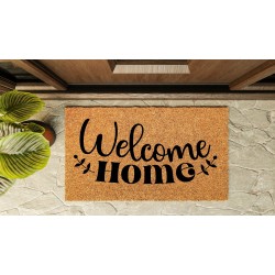 Kapı Önü Paspası Özel Tasarım Koko Model Welcome Home PK-1592 Kapı Önü Paspası Özel Tasarım Koko Model Welcome Home PK-1592