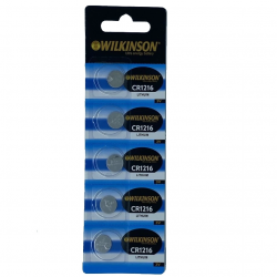 Wılkınson 1216 3v Lityum Düğme Pil 5li Paket Wılkınson 1216 3v Lityum Düğme Pil 5li Paket