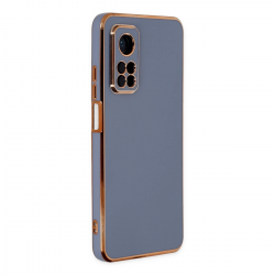 Xiaomi Mi 10t Kılıf Volet Silikon - Mavi Xiaomi Mi 10t Kılıf Volet Silikon - Mavi