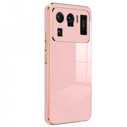 Xiaomi Mi 11 Ultra Kılıf Volet Silikon - Pembe Xiaomi Mi 11 Ultra Kılıf Volet Silikon - Pembe