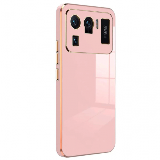 Xiaomi Mi 11 Ultra Kılıf Volet Silikon - Pembe