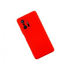Xiaomi Mi 11t Pro Kılıf Nano İçi Kadife Silikon - Kırmızı Xiaomi Mi 11t Pro Kılıf Nano İçi Kadife Silikon - Kırmızı