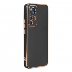 Xiaomi Mi 12t Pro Kılıf Volet Silikon - Siyah Xiaomi Mi 12t Pro Kılıf Volet Silikon - Siyah