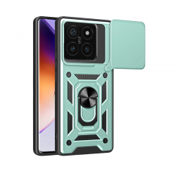 Xiaomi Mi 14t Pro Kılıf Pars Lens Yüzüklü Silikon - Yeşil Xiaomi Mi 14t Pro Kılıf Pars Lens Yüzüklü Silikon - Yeşil