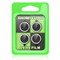 Xiaomi Mi 14t Pro Raze Metal Kamera Lens - Gümüş Xiaomi Mi 14t Pro Raze Metal Kamera Lens - Gümüş