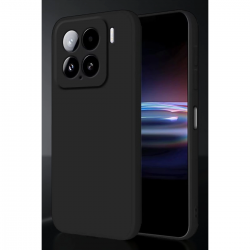 Xiaomi Mi 15 Pro Kılıf Nano İçi Kadife Silikon - Siyah Xiaomi Mi 15 Pro Kılıf Nano İçi Kadife Silikon - Siyah