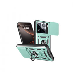 Xiaomi Mi 15 Pro Kılıf Pars Lens Yüzüklü Silikon - Yeşil Xiaomi Mi 15 Pro Kılıf Pars Lens Yüzüklü Silikon - Yeşil