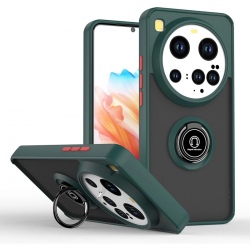 Xiaomi Mi 15 Ultra Kılıf Montreal Yüzüklü Silikon Kapak - Yeşil Xiaomi Mi 15 Ultra Kılıf Montreal Yüzüklü Silikon Kapak - Yeşil